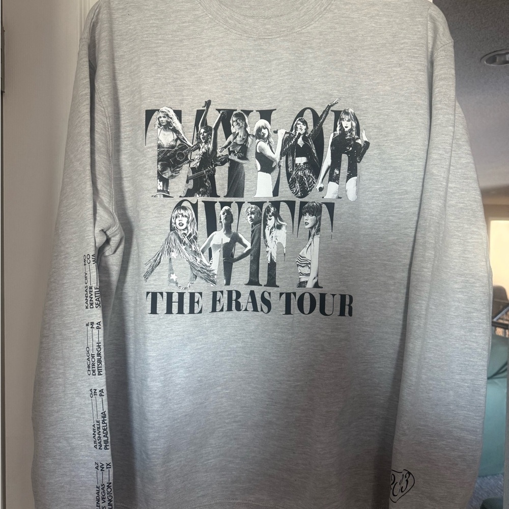 Taylor Swift Eras Tour Crewneck Sweater